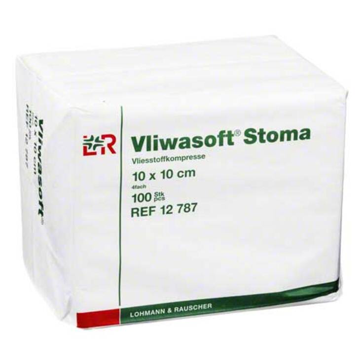 Vliwasoft Stoma Kompressen 1, 100 St