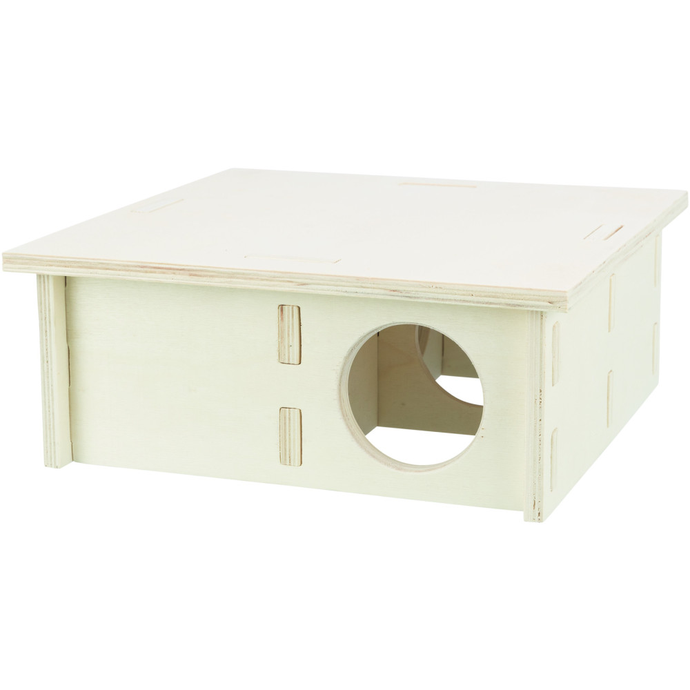 Maison emboitable 4 chambres 25 x 10 x 25 cm pour souris, hamsters