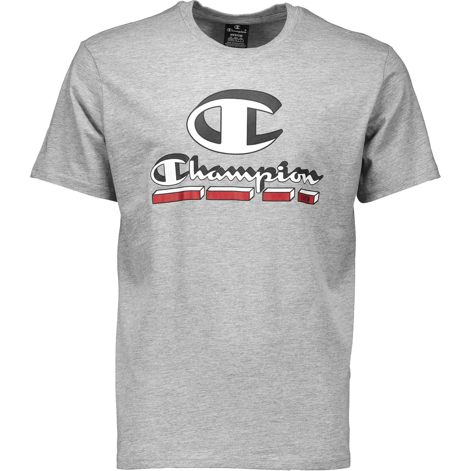 Champion Herren-T-Shirt Crew Fanzine L, olive