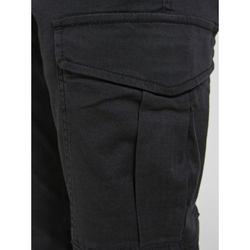 Jack & Jones - 12186889 MARCO CUFFED-BLACK Negro