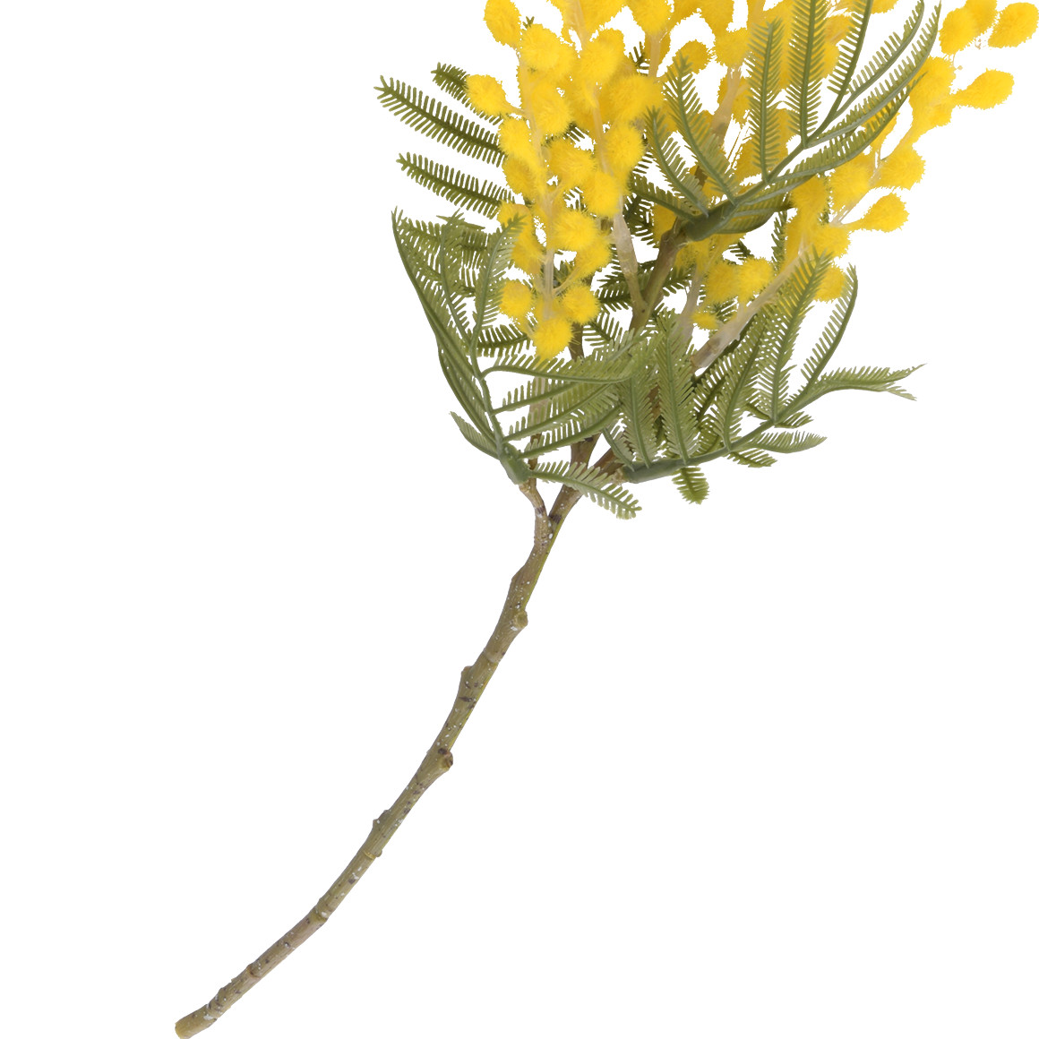 Kunstblume Mimose gelb