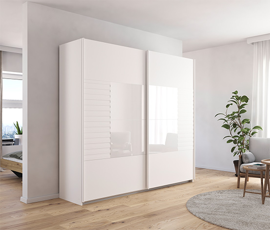 rauch Schwebetürenschrank »Ruga«, weiß