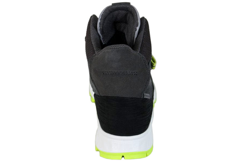 ECCO EXOSTRIKE KIDS STØVLE I GRÅT OLIERET NUBUCK