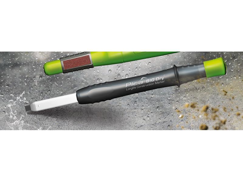 Pica Zimmermannsbleistift BIG-Dry Marker Nachfüllbare Zimmermanns-Druckbleistift