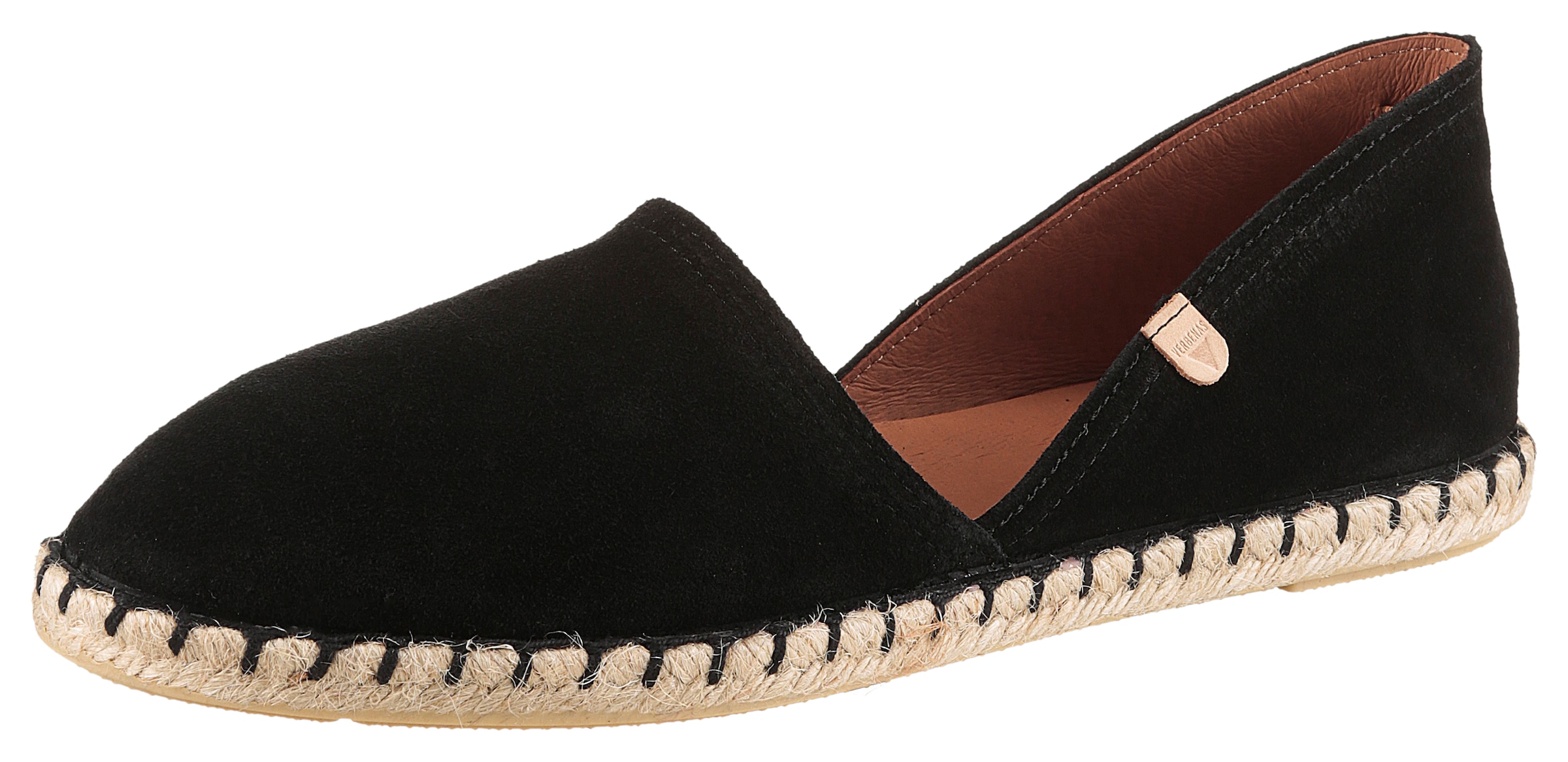 VERBENAS Espadrille »CARMEN SERRAJE«  , Schlupfschuh, Sommerschuh, Loafer mit typischem Jute-Rahmen
