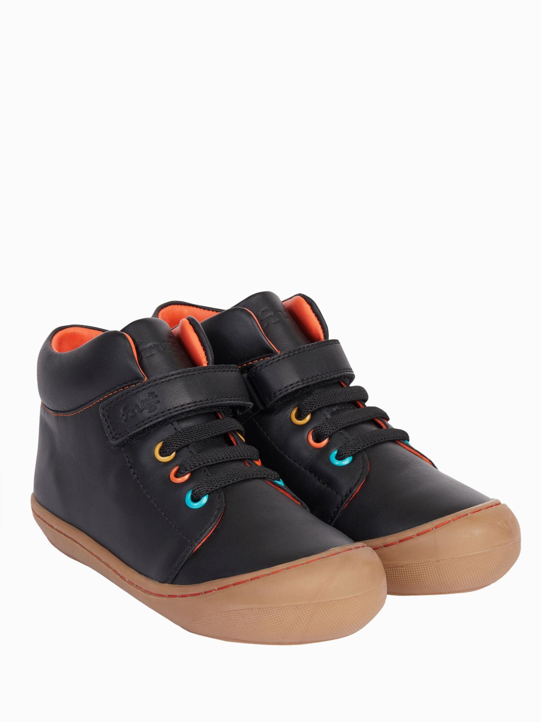 Frugi zwarte stretchy kanten Boots