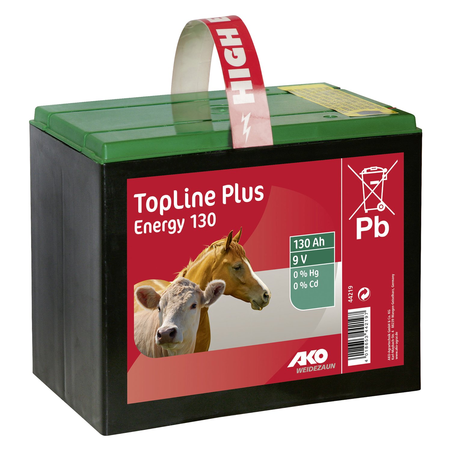 AKO Trockenbatterie 9V/130Ah