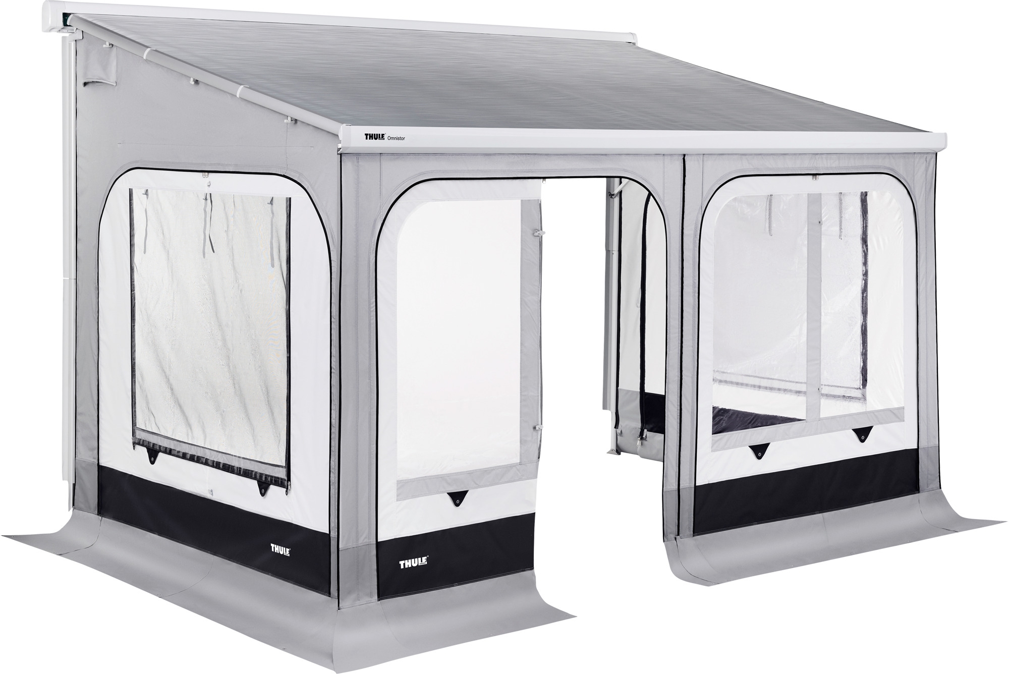 Thule Panorama Markisenzelt für Ducato / Jumper / Boxer / Movano > 2022 H2 Lift roof mit Markise Omnistor 5200 Markisenlänge 4,00 Meter