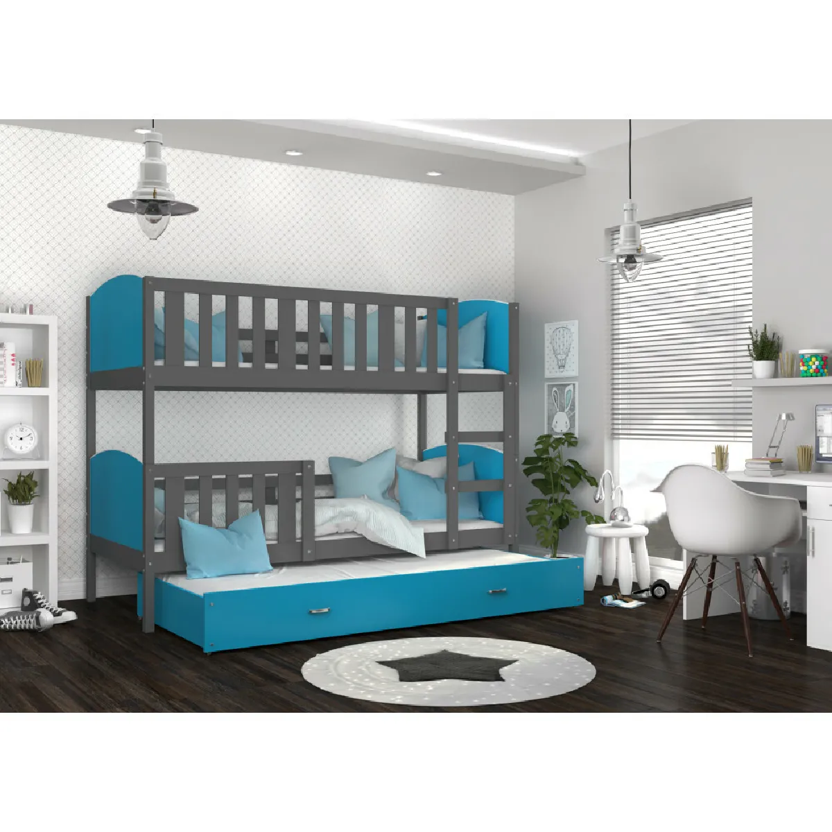 kids literie TOMY 3 places 90x190