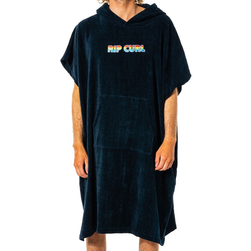 Rip Curl Poncho Wet As Hooded Towel Navy - The Corner Shop