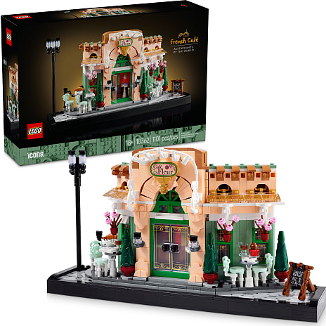 LEGO Icons Fransk café Parisermodel 10362