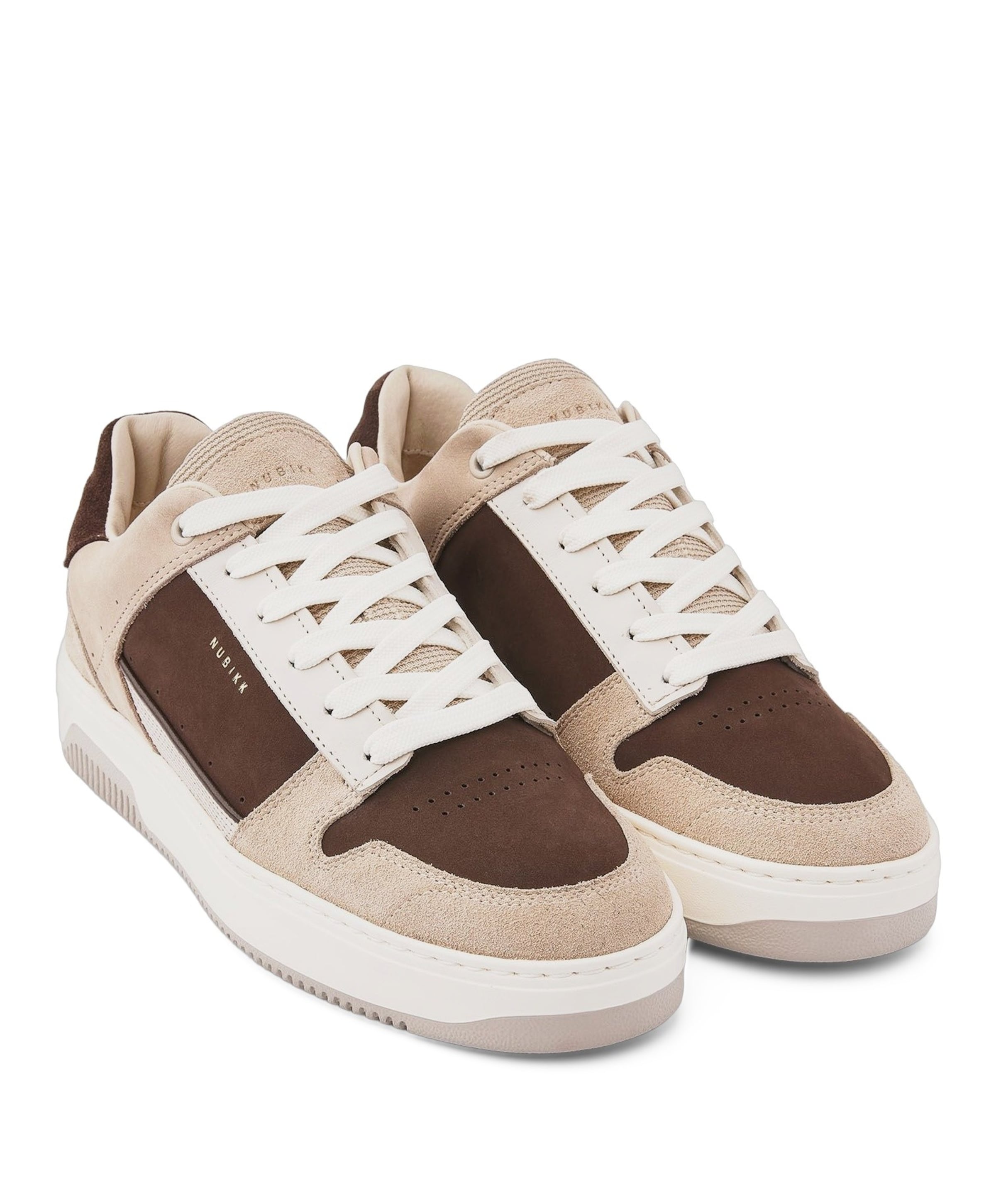 Nubikk Basket Courtside (M) heren sneakers bruin