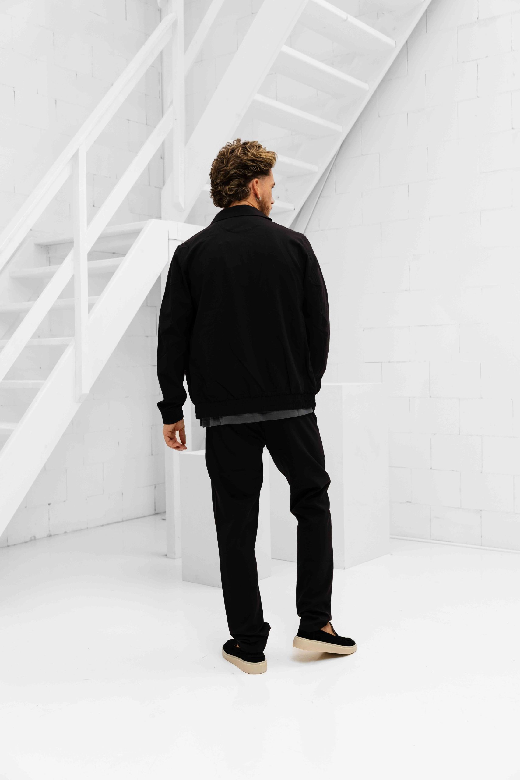 Cou7ure Essentials Reflection Trainingspak Heren Zwart
