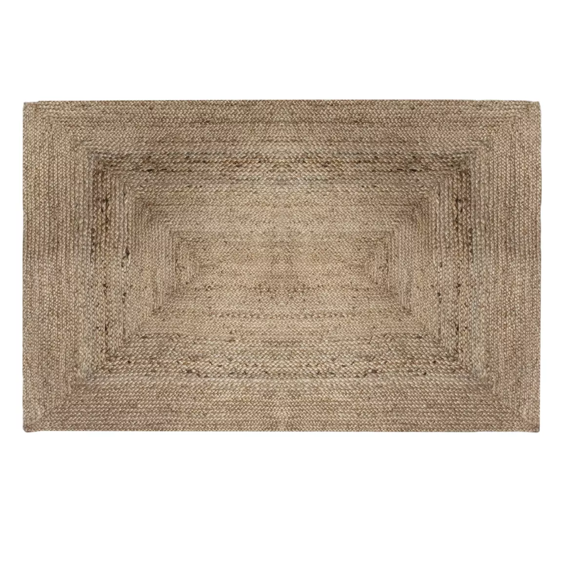 Tapis de salon jute (120 x 170 cm) Louna Beige naturel