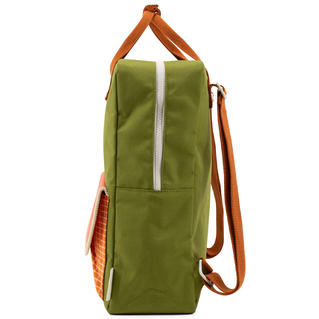 Sticky lemon rugzak envelope green - 38 cm