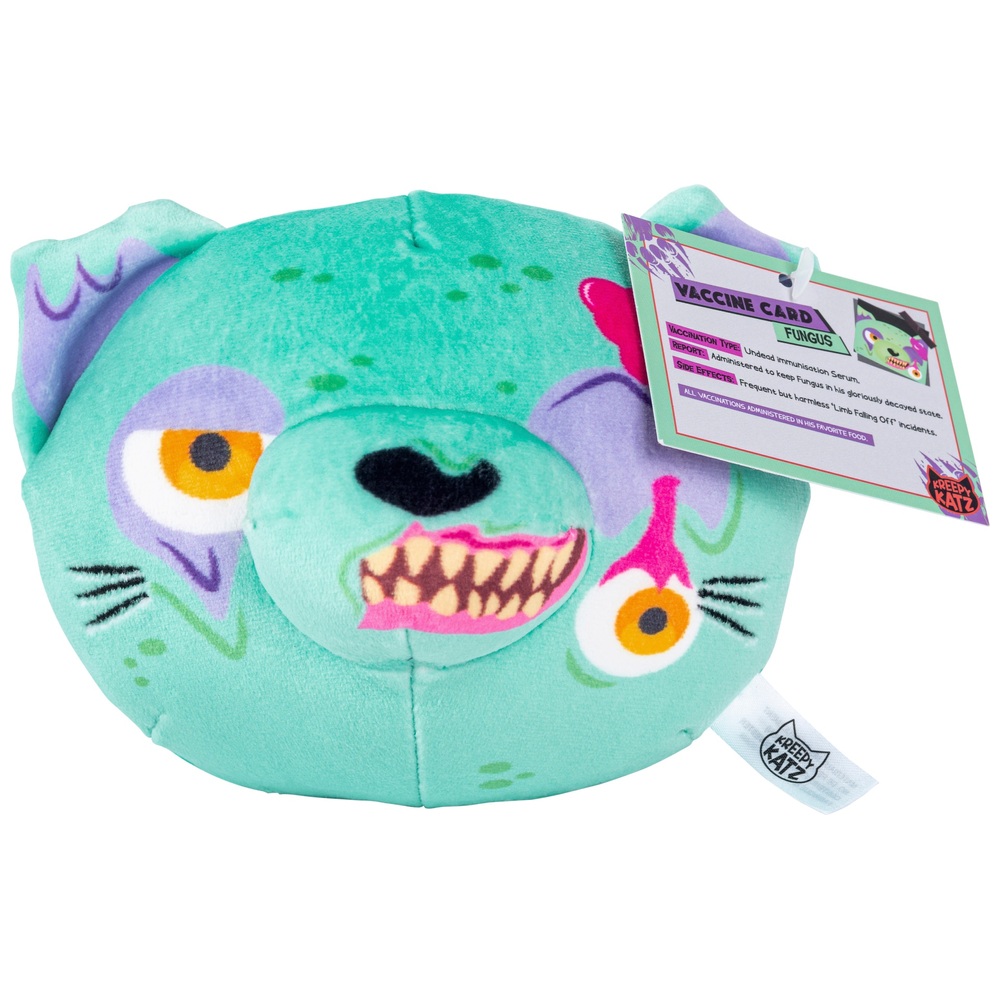 Kreepy Katz Katzenstreu 10cm Pilz Plüschtier