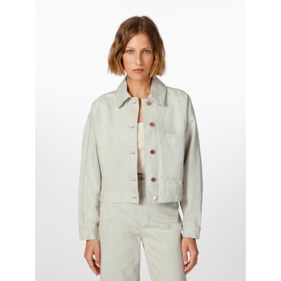 Damen-Hüftjacke, Hellgrün