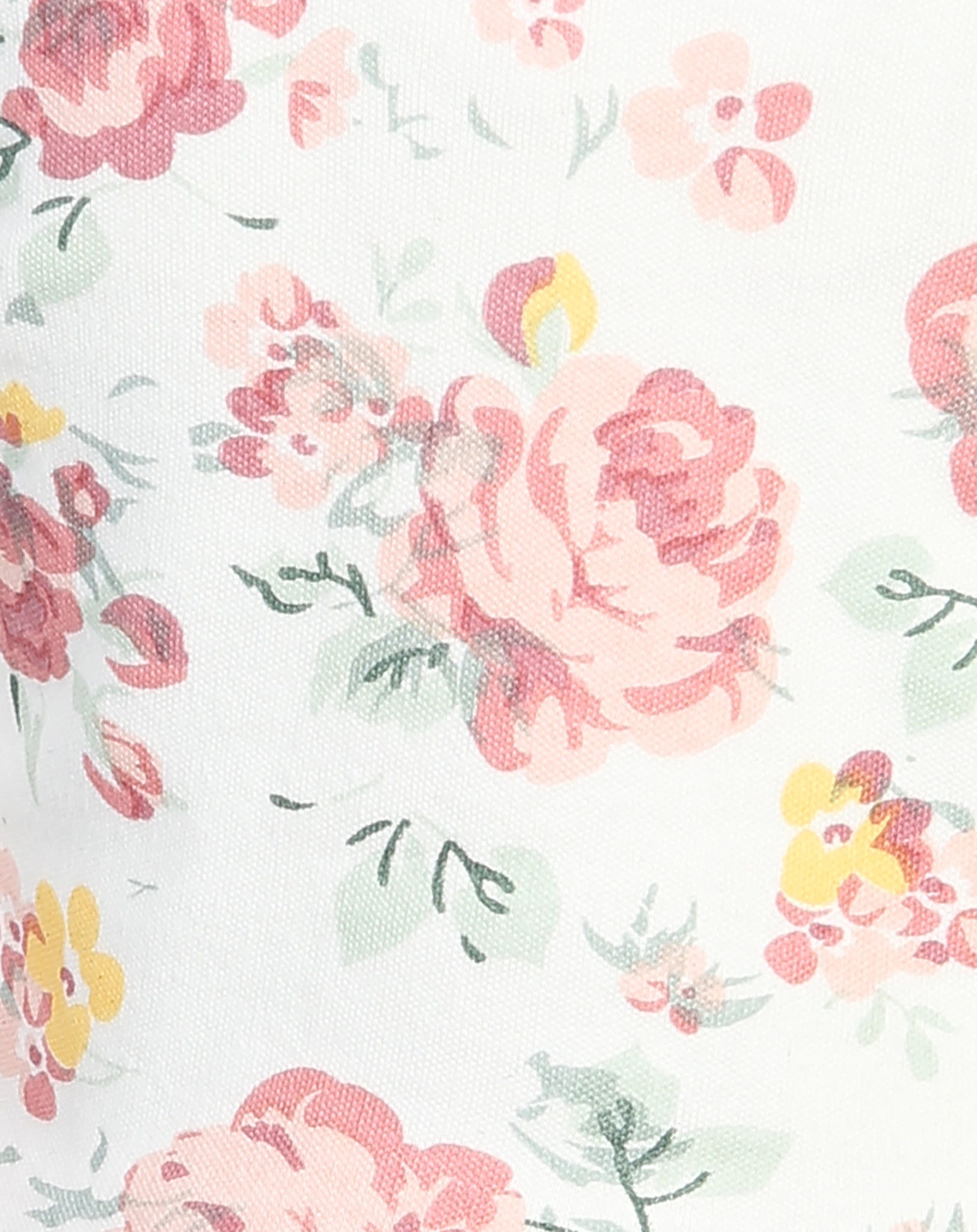 Langarmkleid ROSES in offwhite