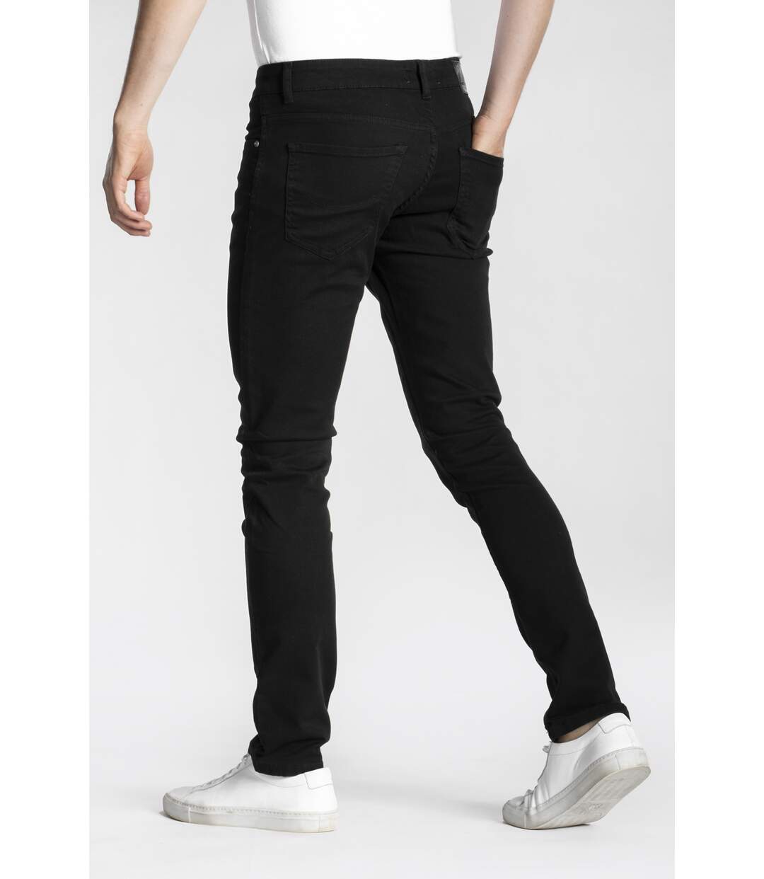 Jeans stretch RL80 Fibreflex® coupe droite ajustée NOIR