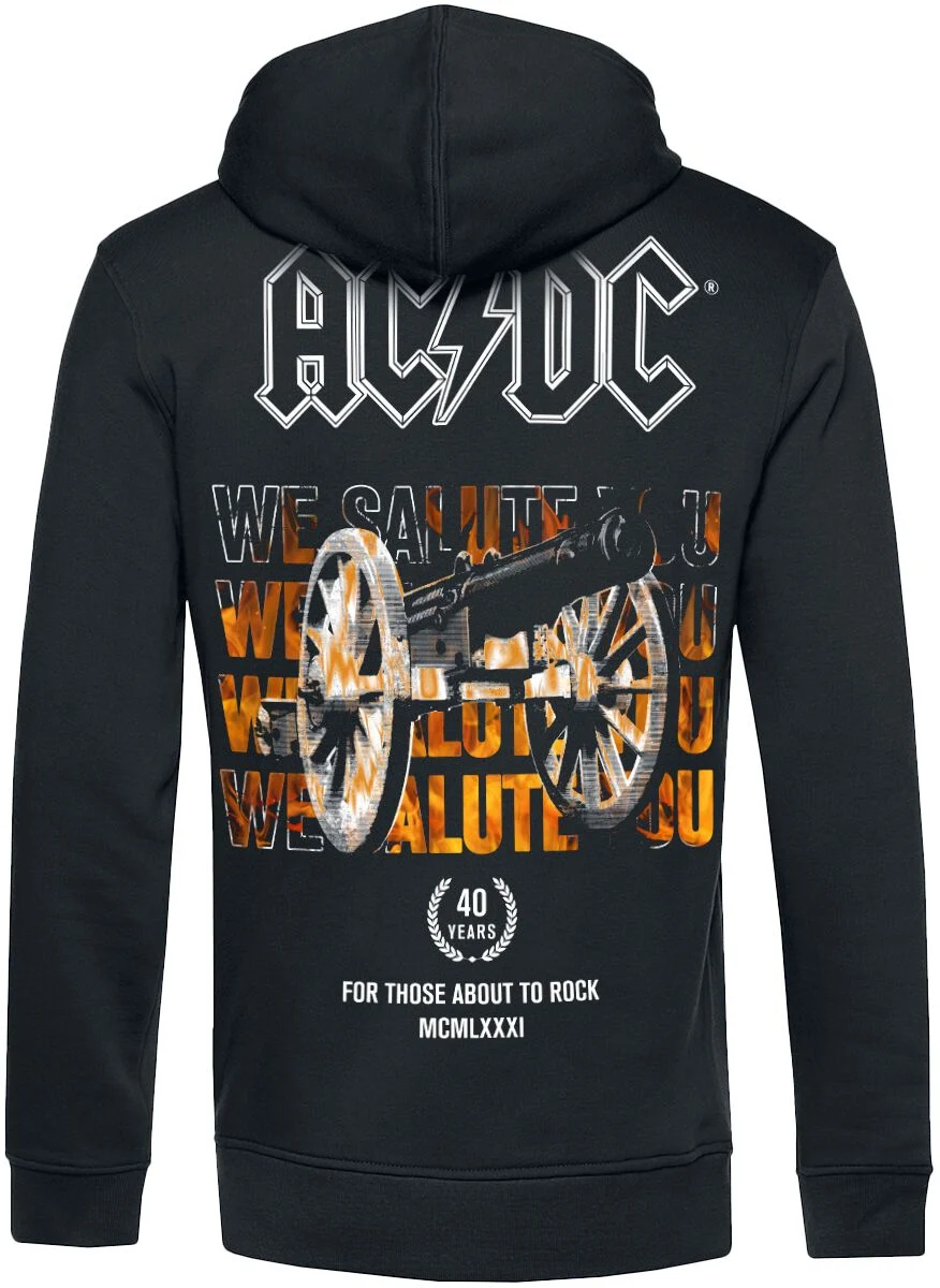 For Those About To Rock | AC/DC Sweat-shirt zippé à capuche