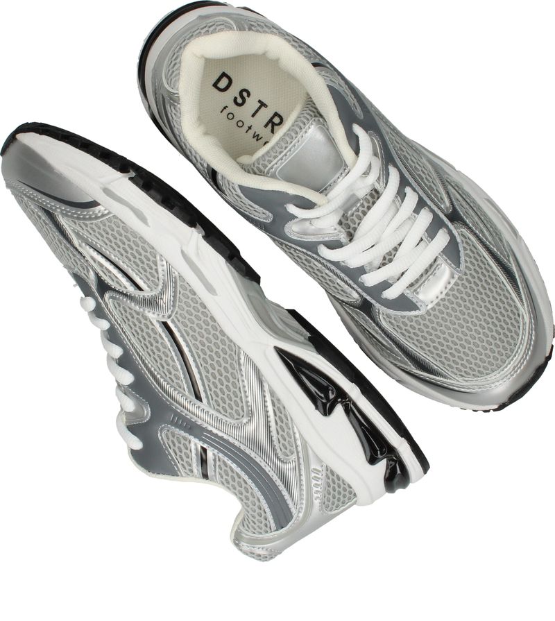 DSTRCT Sneakers Zilver Dames