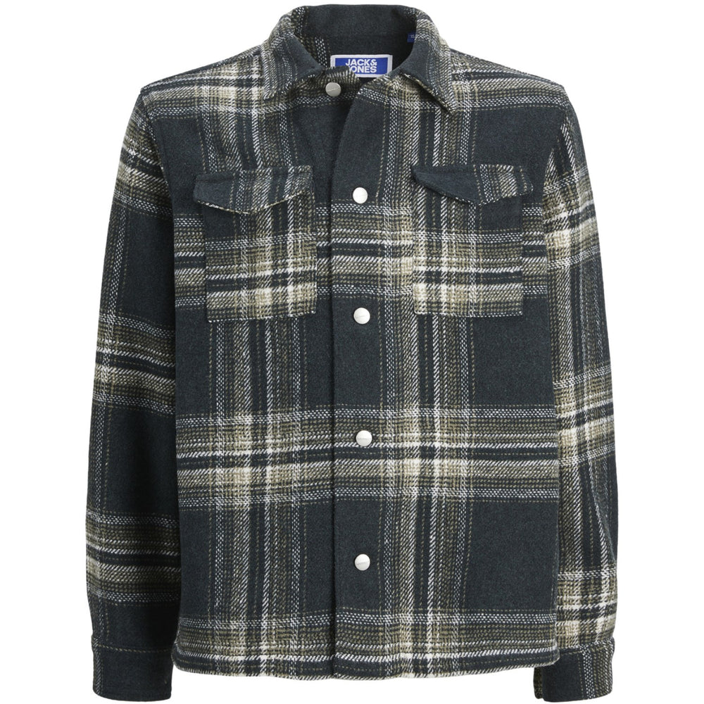 Køb Jack & Jones Junior Forest River Jorvesterbro Check Overshirt