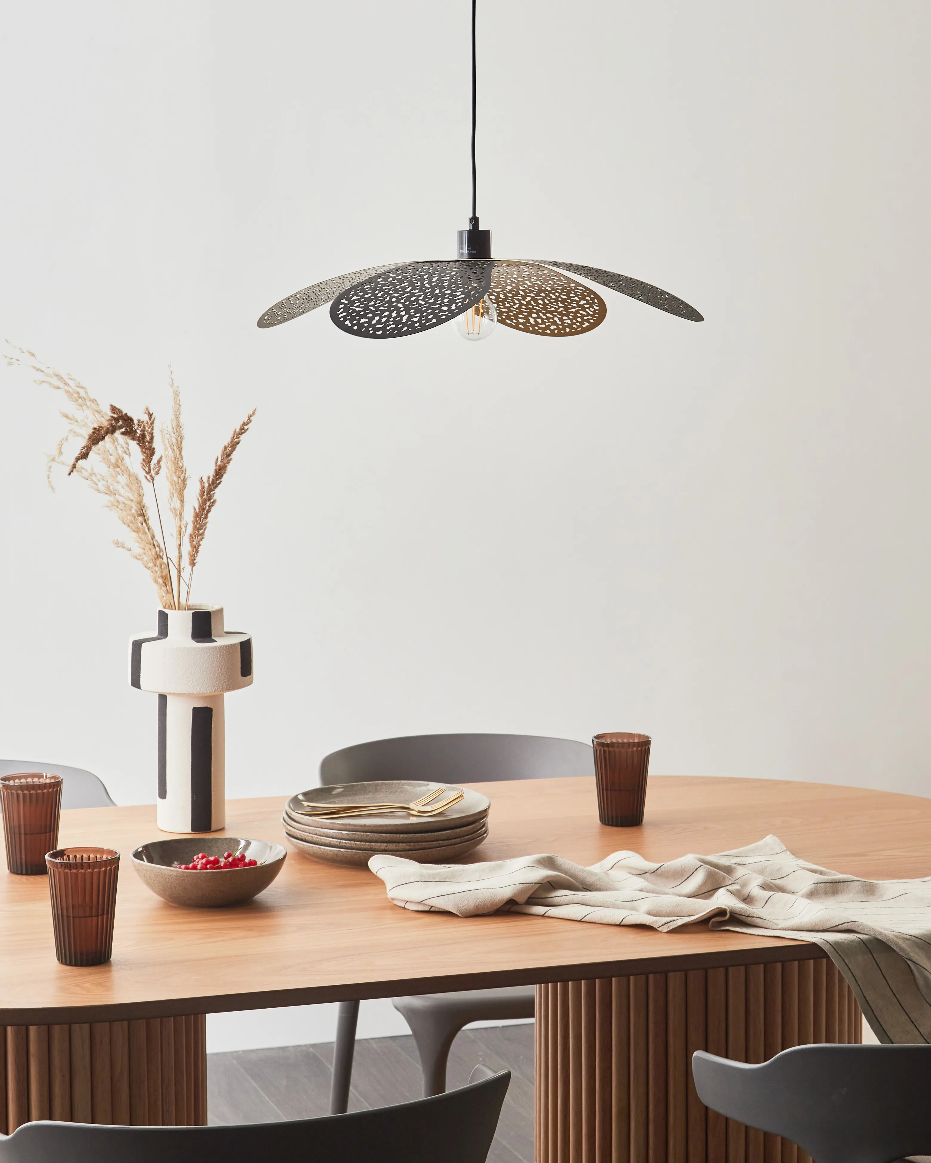 Hanglamp KOSHI Metaal Zwart