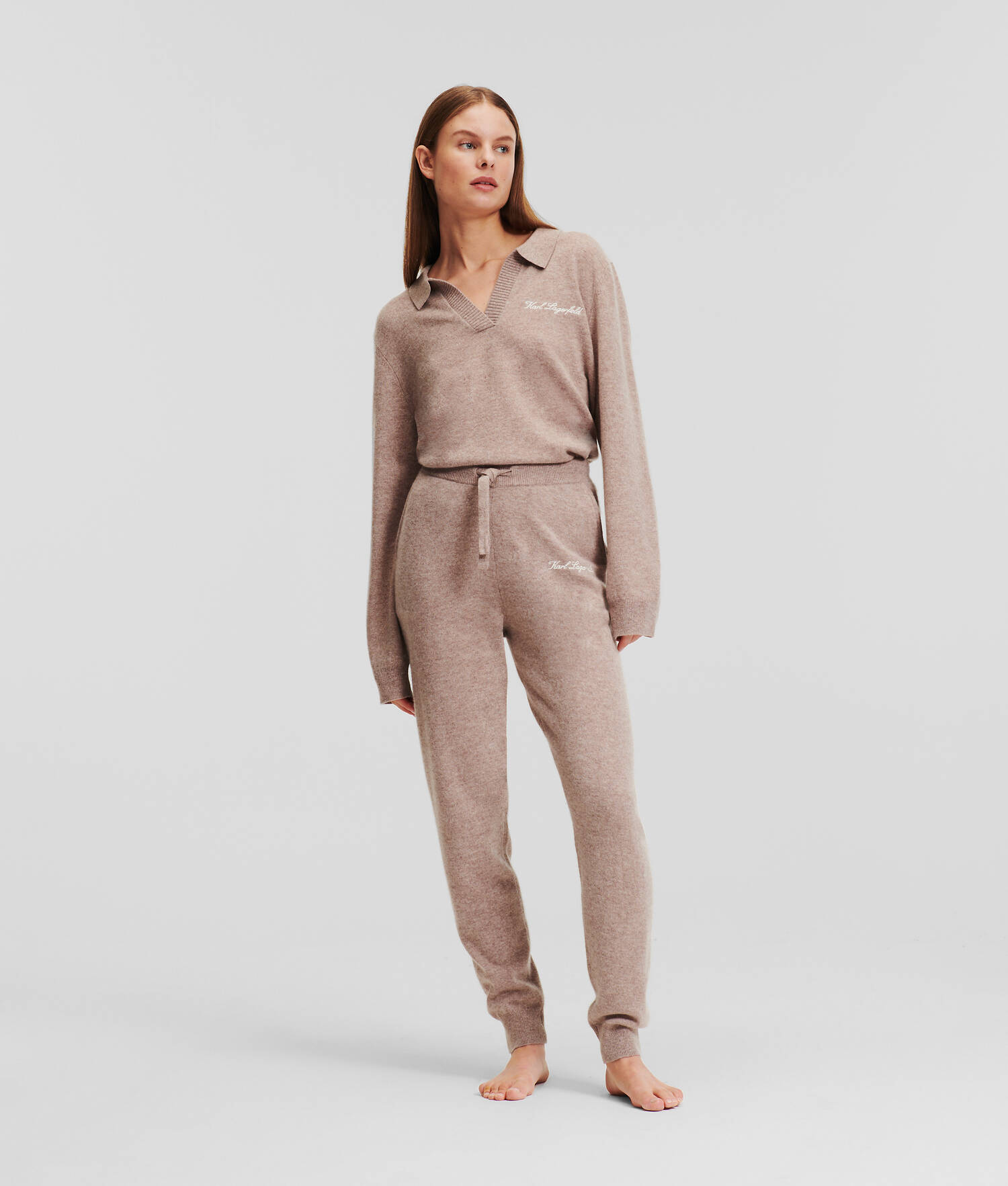 PANTALON DE JOGGING EN CACHEMIRE HOTEL KARL