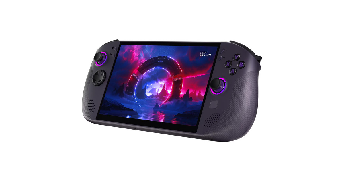 LenovoLegion Go S 8ARP1 (83L30043MH) spelconsole  (Zwart, 16 GB | 512 GB | Wi-Fi 6E | BT | SteamOS | 120 Hz)