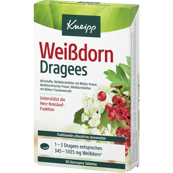 Weißdorn Dragees