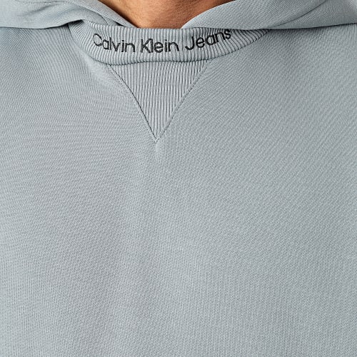 Sweat Capuche Embroidery Logo 2899 Gris