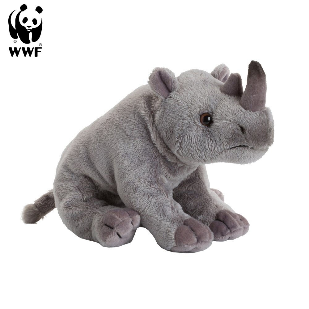 WWF - Plüschtier - Nashorn (18cm) lebensecht Kuscheltier Stofftier
