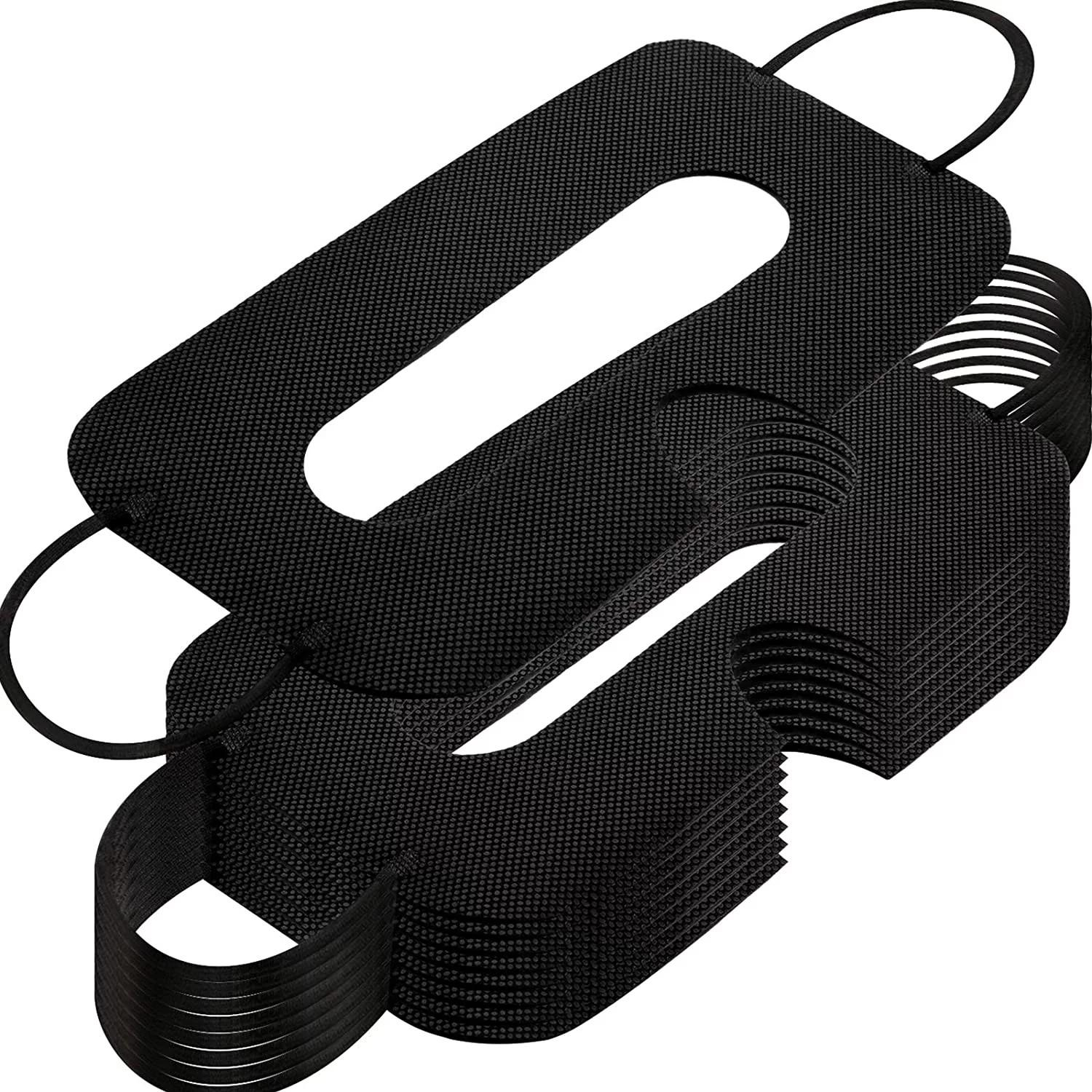 (50er Set) Universal Einweg Hygiene VR Augenmaske für Virtual Reality Brillen - Schwarz