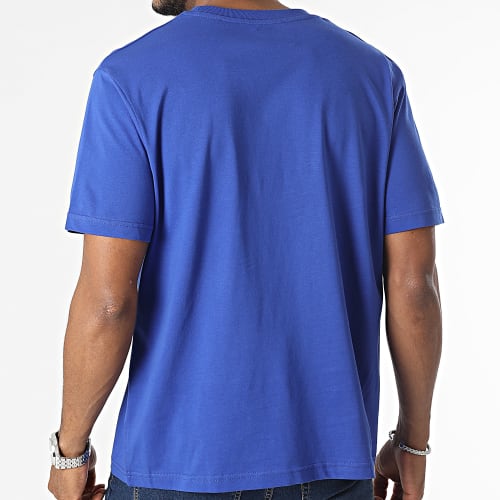 Tee Shirt Oversize Large Logo Bleu Roi