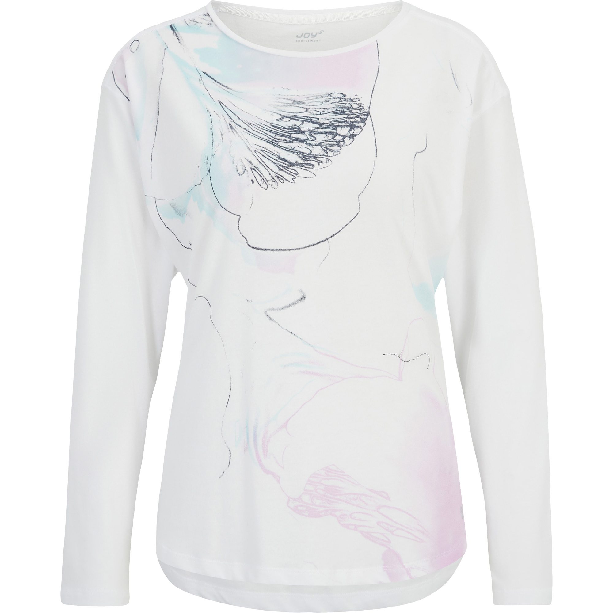 Joy Lena Longsleeve Damen weiß