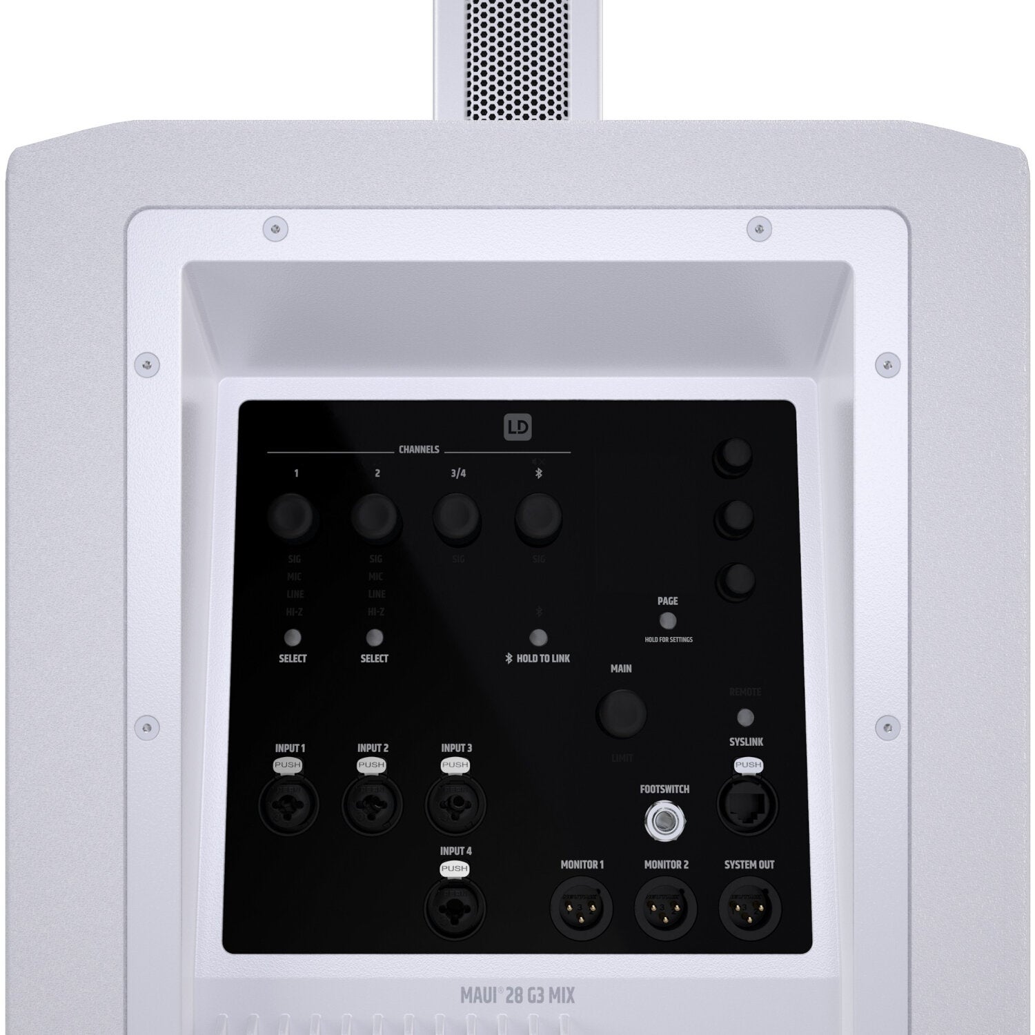 LD Systems MAUI 28 G3 MIX W cardioïde zuilsysteem 2060 Watt