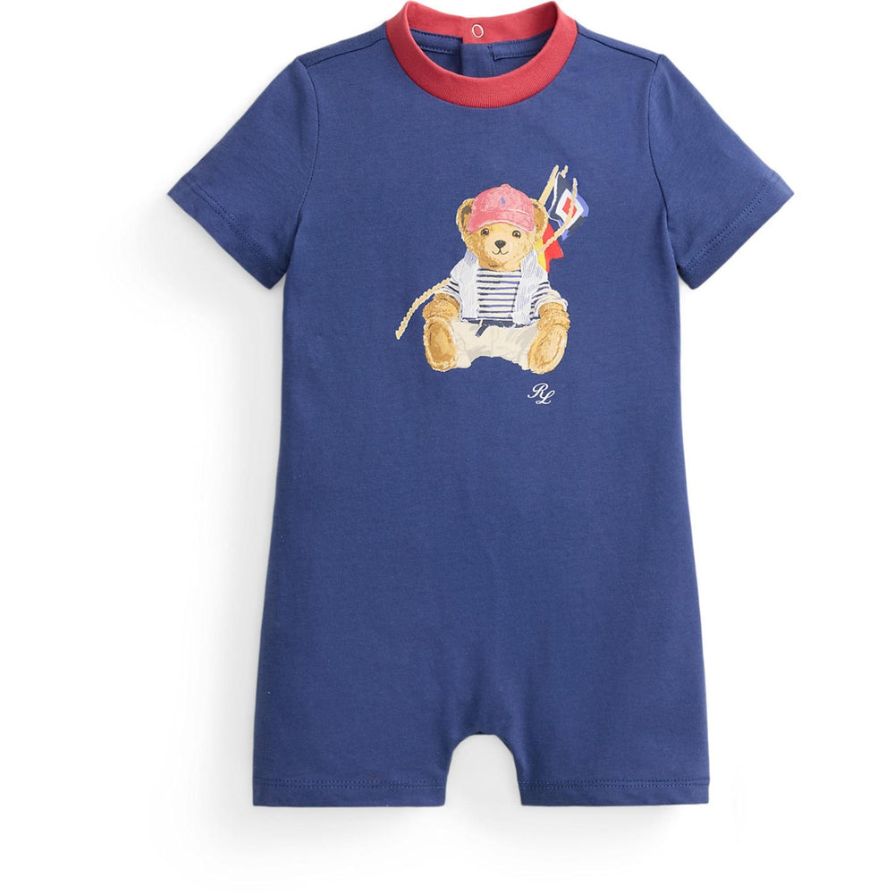 Køb Ralph Lauren Baby Light Navy Shortall