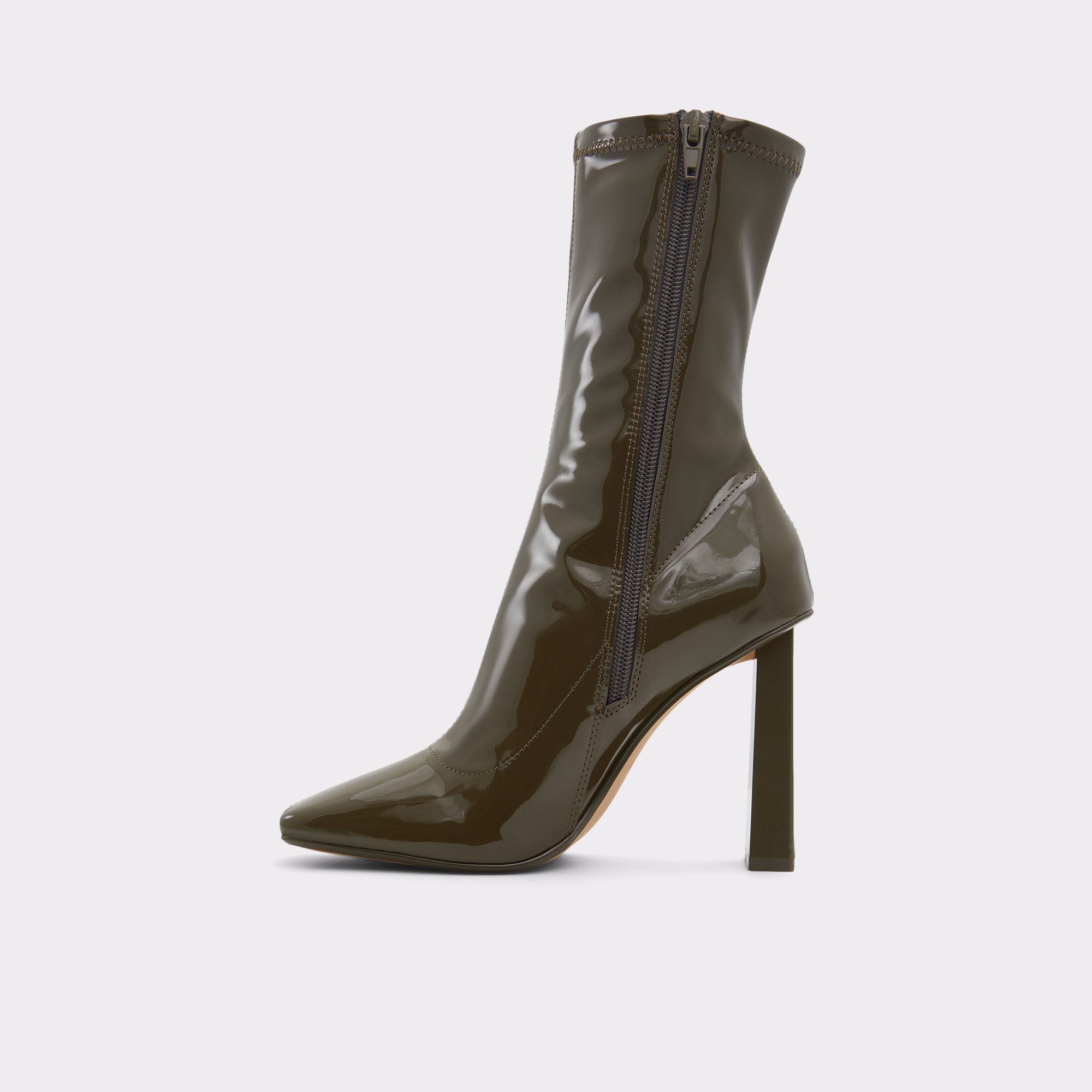 Fidella Khaki Women Dress boots