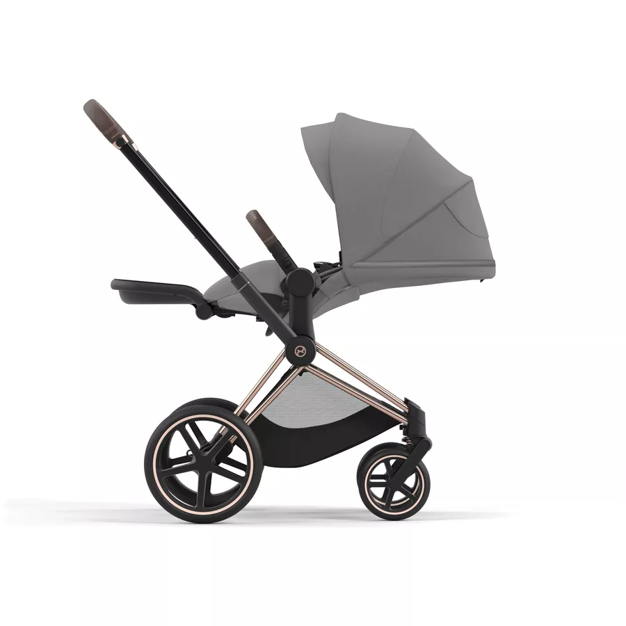 cybex PLATINUM Kombikinderwagen New Priam Priam Rosegold Mirage Grey
