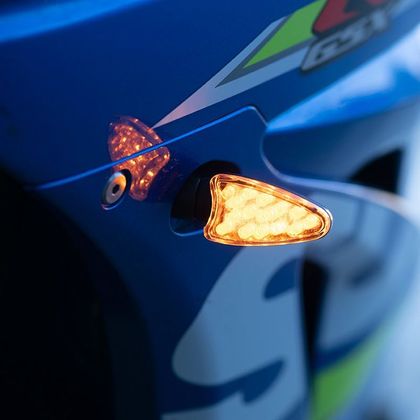 Clignotant Oxford LED Arrow Long (inclus 2 résistances) La paire Universel - Noir