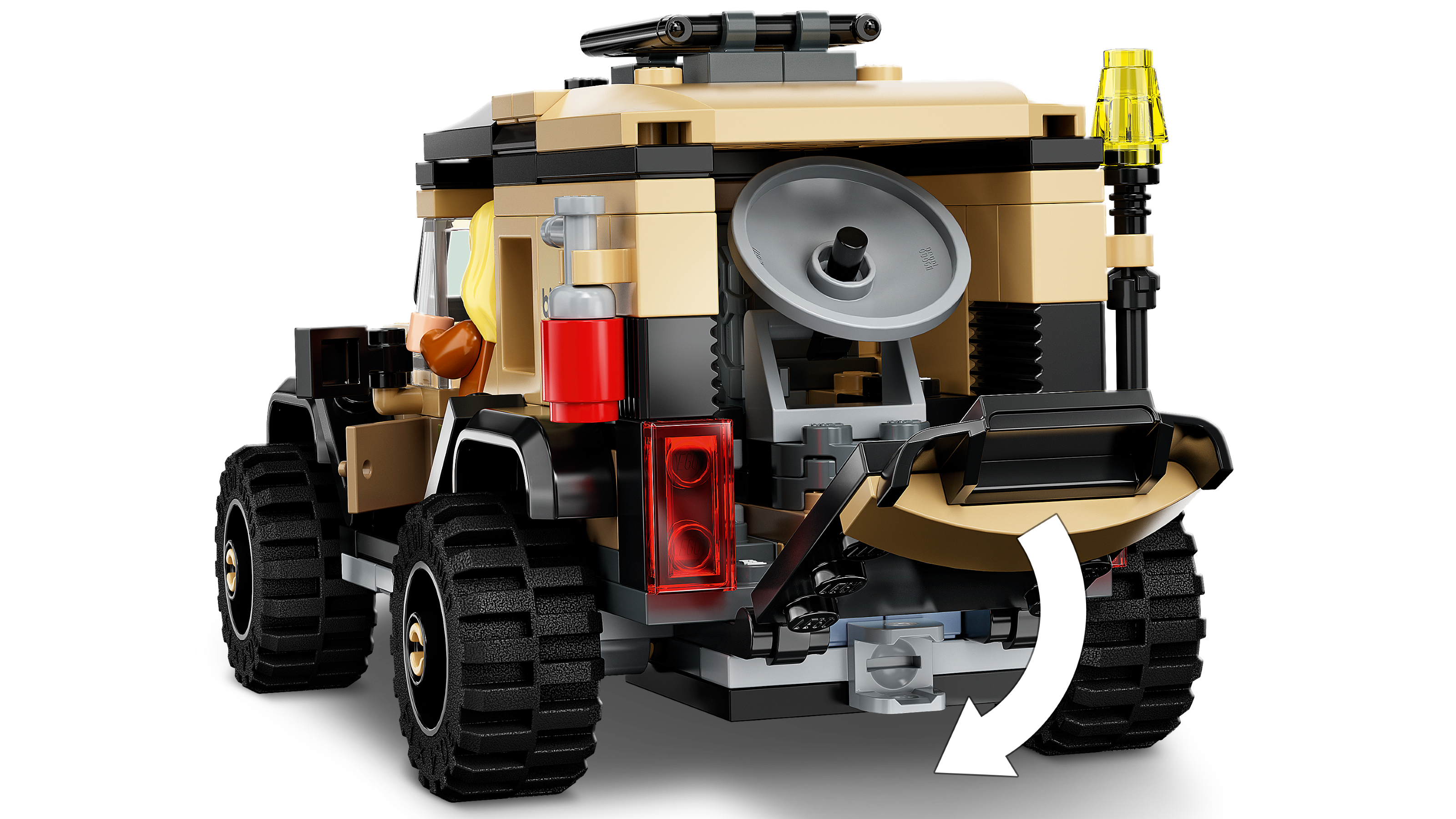 O transporte de Pyroraptor e Dilophosaurus 76951