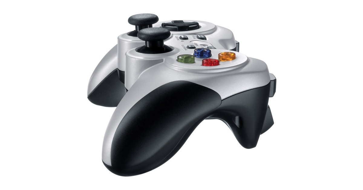 Logitech GWireless Gamepad F710  (Zilver/zwart)