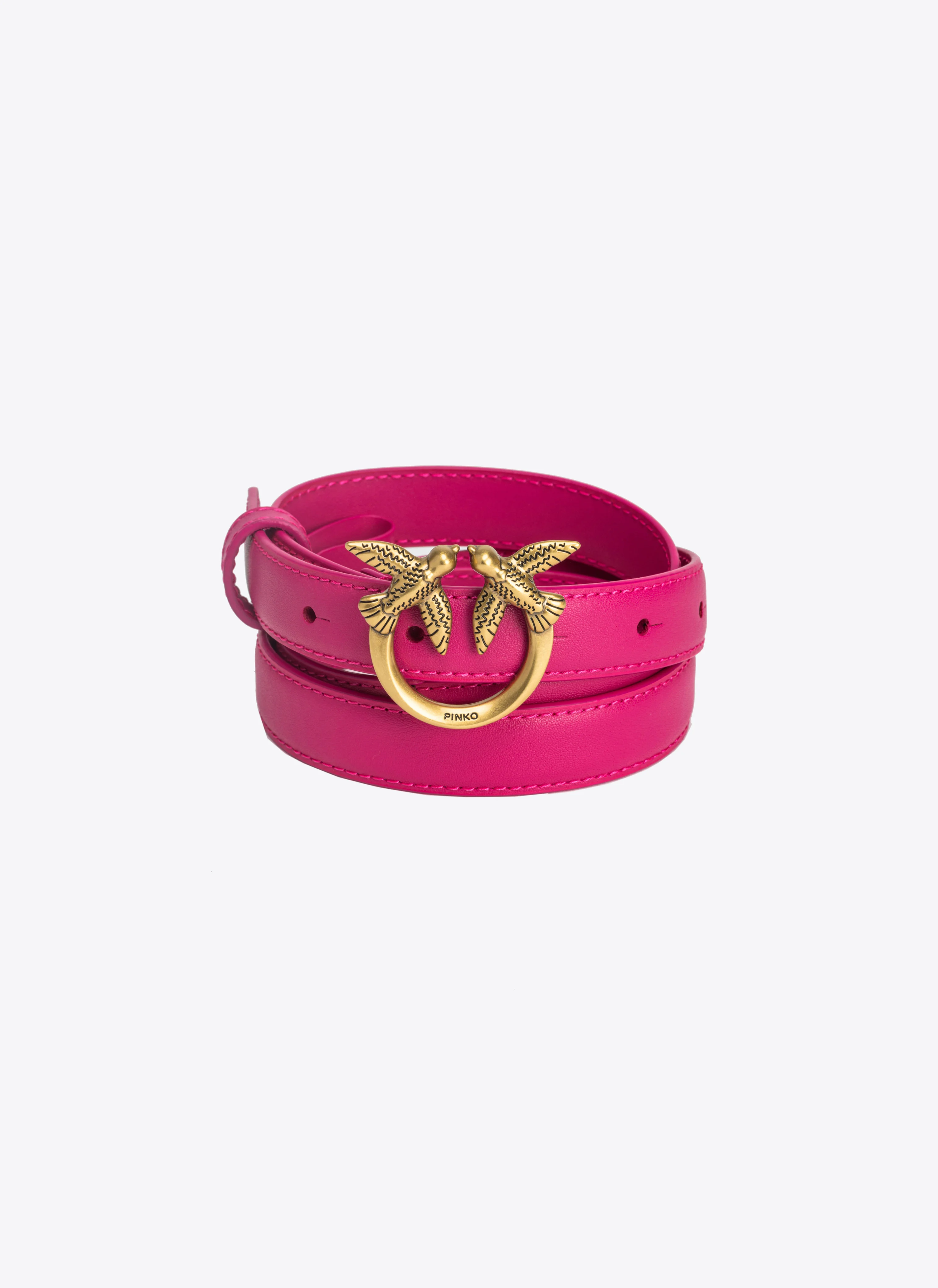 Fine ceinture love birds | Rose