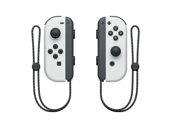 Nintendo | Switch OLED - Spilkonsol - Full HD - 64GB - Hvid | Inkl. 2 x Joy-Con (Hvid)