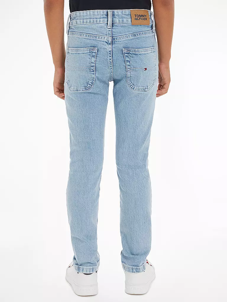 TOMMY HILFIGER Jungen Jeans Straight Fit blau
