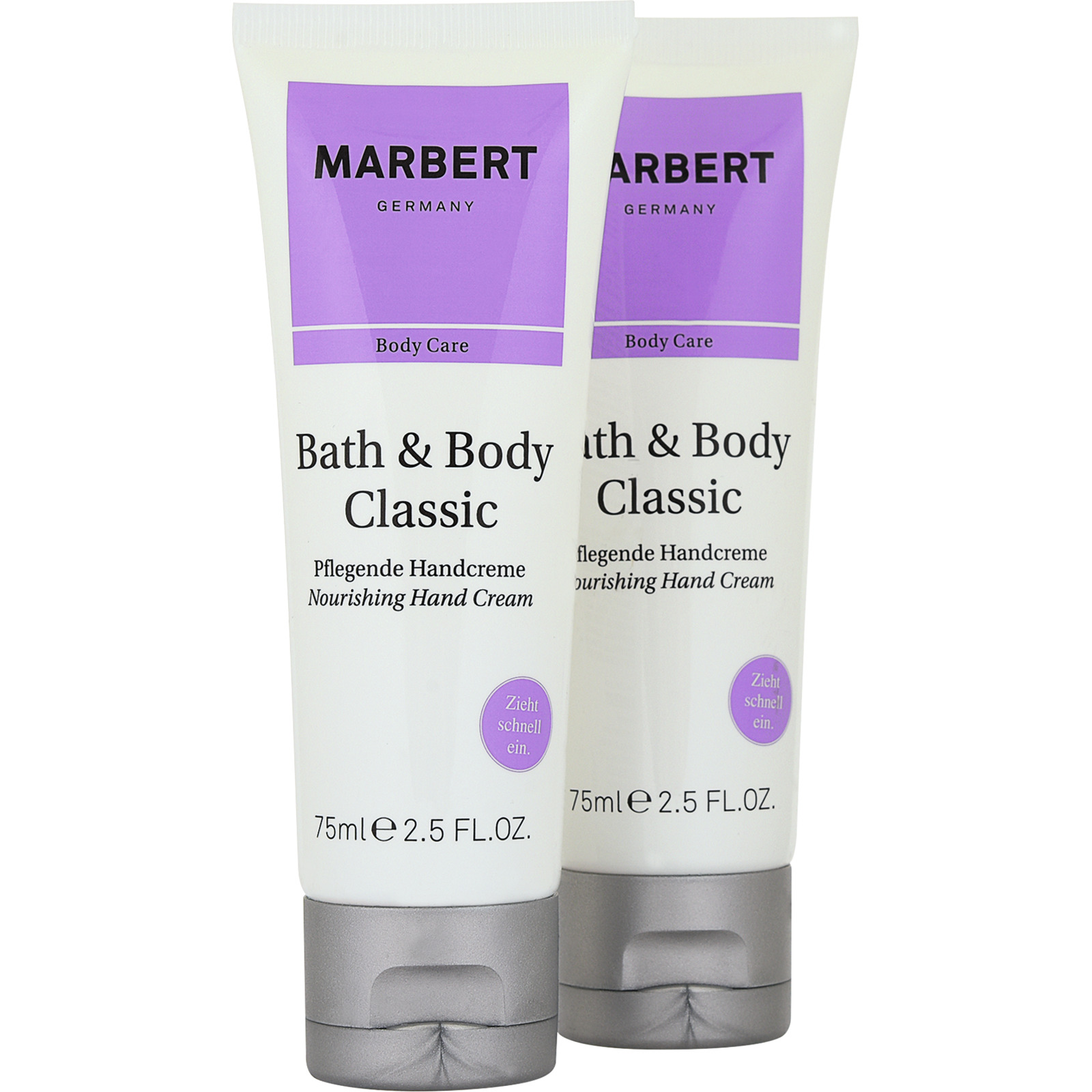 Marbert Pflegende Handcreme Bath & Body Classic 2 x 75 ml