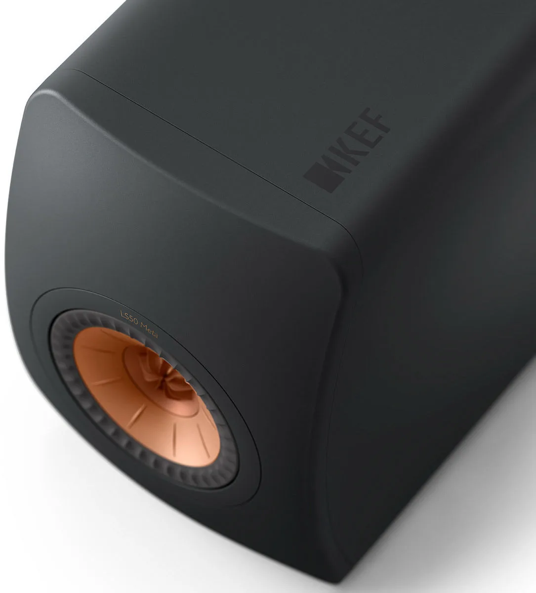 KEF LS50 Meta Noir mat (la paire) Enceintes bibliothèque