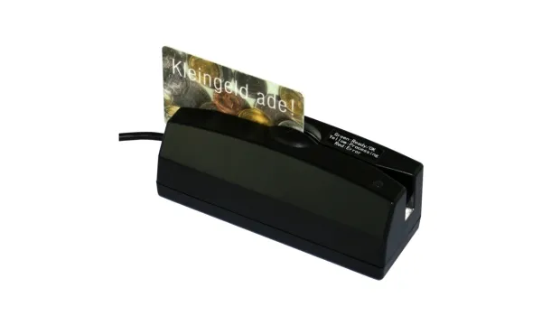 Active Key AK-980 - Magnetisk kortlæser (Spor 1, 2 & 3) - USB - sort