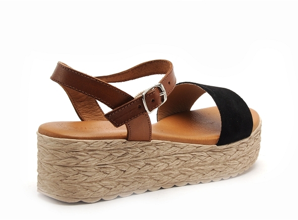 Eva frutos nu pieds talons femme 790 noir