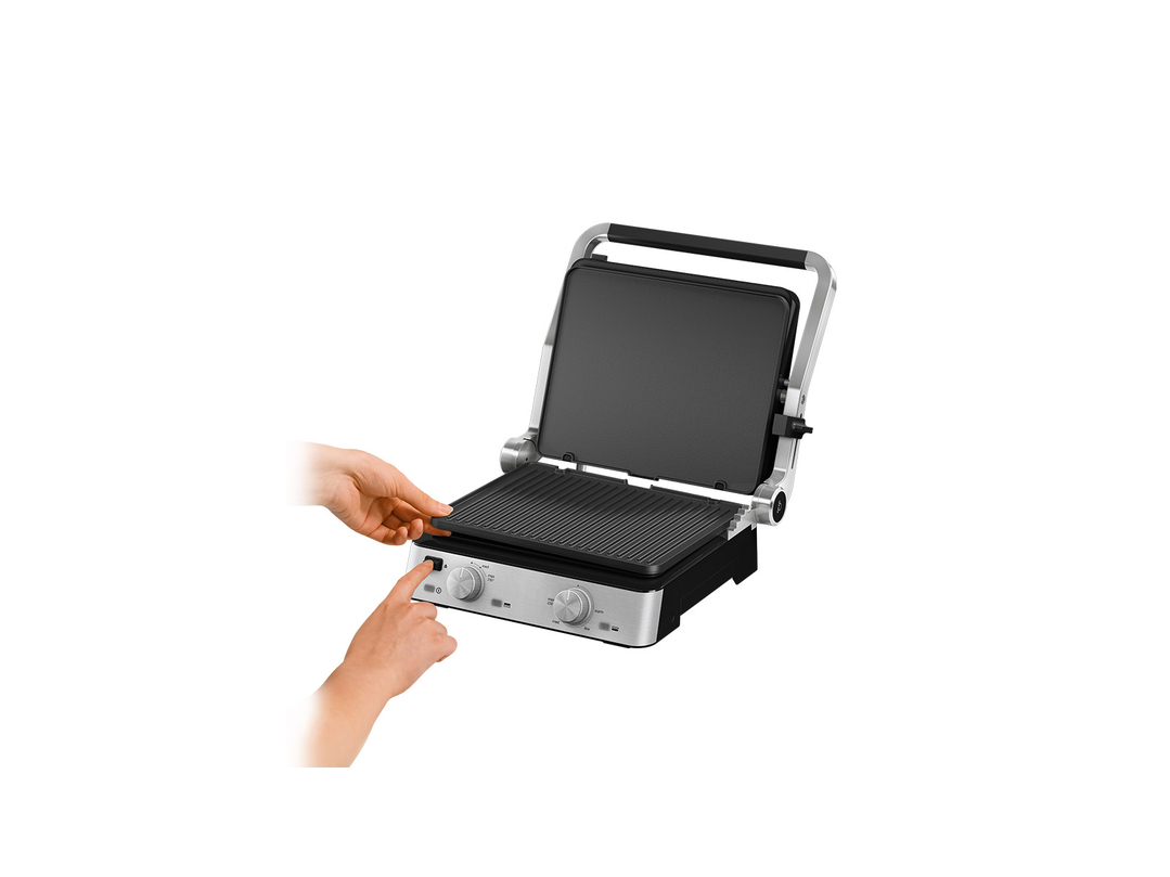GRELHADOR DE PLACAS BRAUN CG7020 INOX 2000W